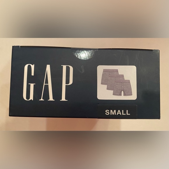 NWT Gap Men’s 3 Pack Organic Cotton Knit Boxers with Functional Fly Small 30-31 - Picture 3 of 3